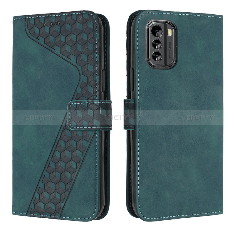 Funda de Cuero Cartera con Soporte Carcasa H04X para Nokia G60 5G