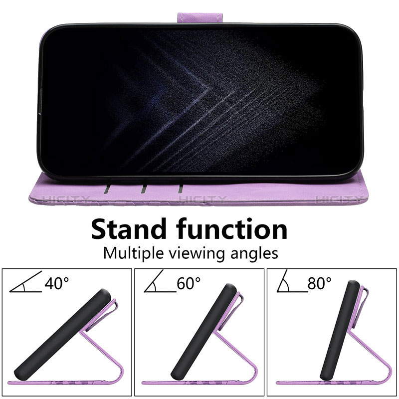 Funda de Cuero Cartera con Soporte Carcasa H04X para OnePlus 10 Pro 5G