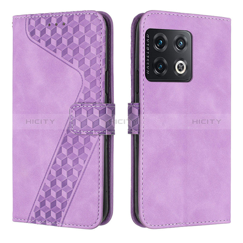 Funda de Cuero Cartera con Soporte Carcasa H04X para OnePlus 10T 5G