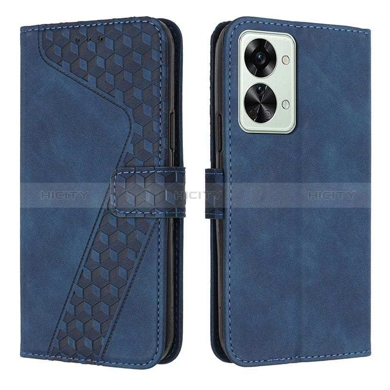 Funda de Cuero Cartera con Soporte Carcasa H04X para OnePlus Nord 2T 5G