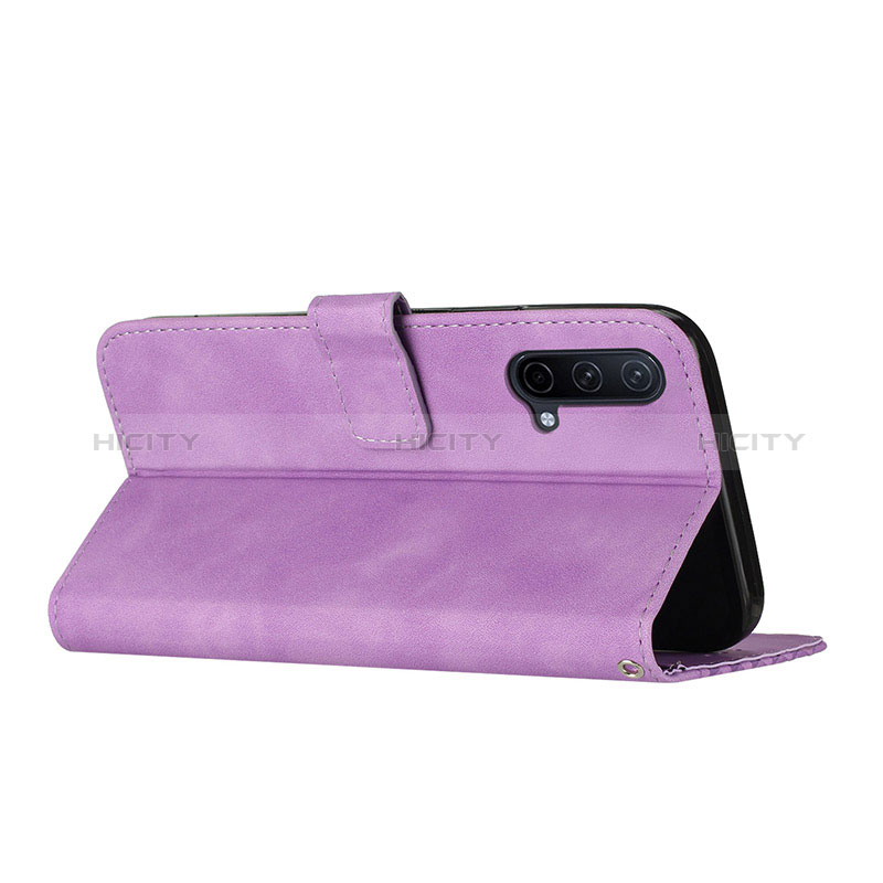 Funda de Cuero Cartera con Soporte Carcasa H04X para OnePlus Nord CE 5G