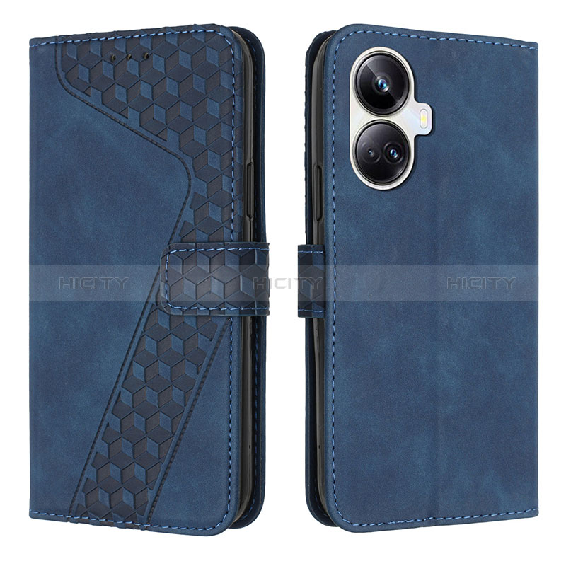 Funda de Cuero Cartera con Soporte Carcasa H04X para Realme 10 Pro+ Plus 5G