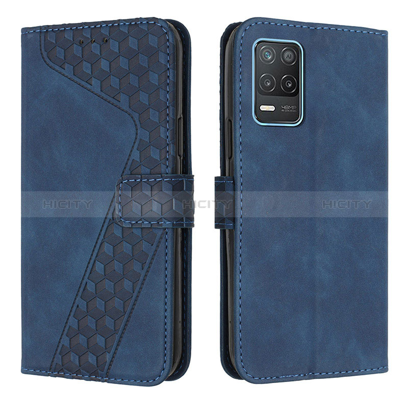 Funda de Cuero Cartera con Soporte Carcasa H04X para Realme 8s 5G