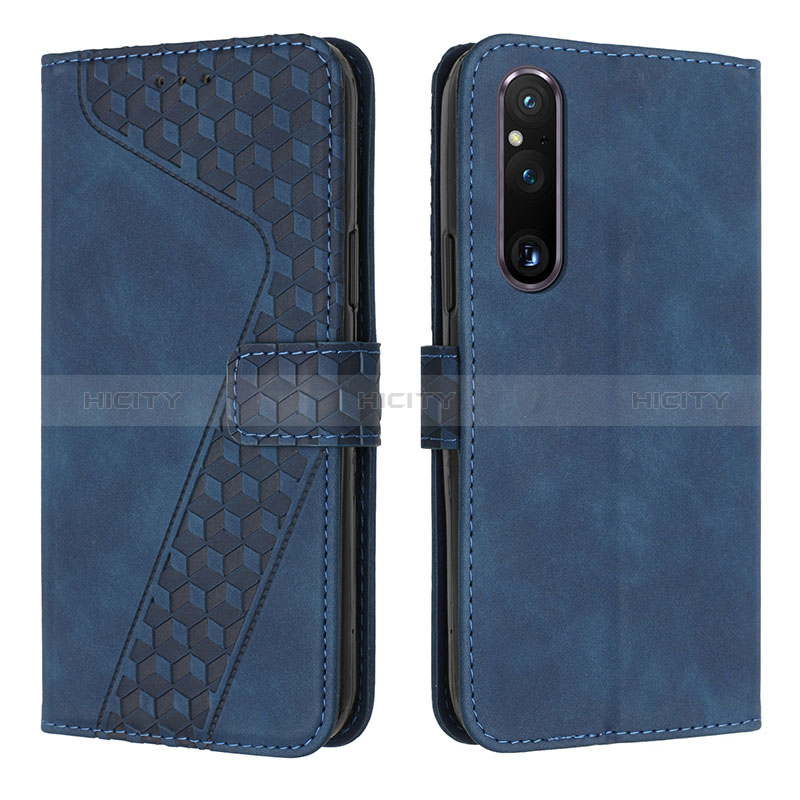 Funda de Cuero Cartera con Soporte Carcasa H04X para Sony Xperia 1 V