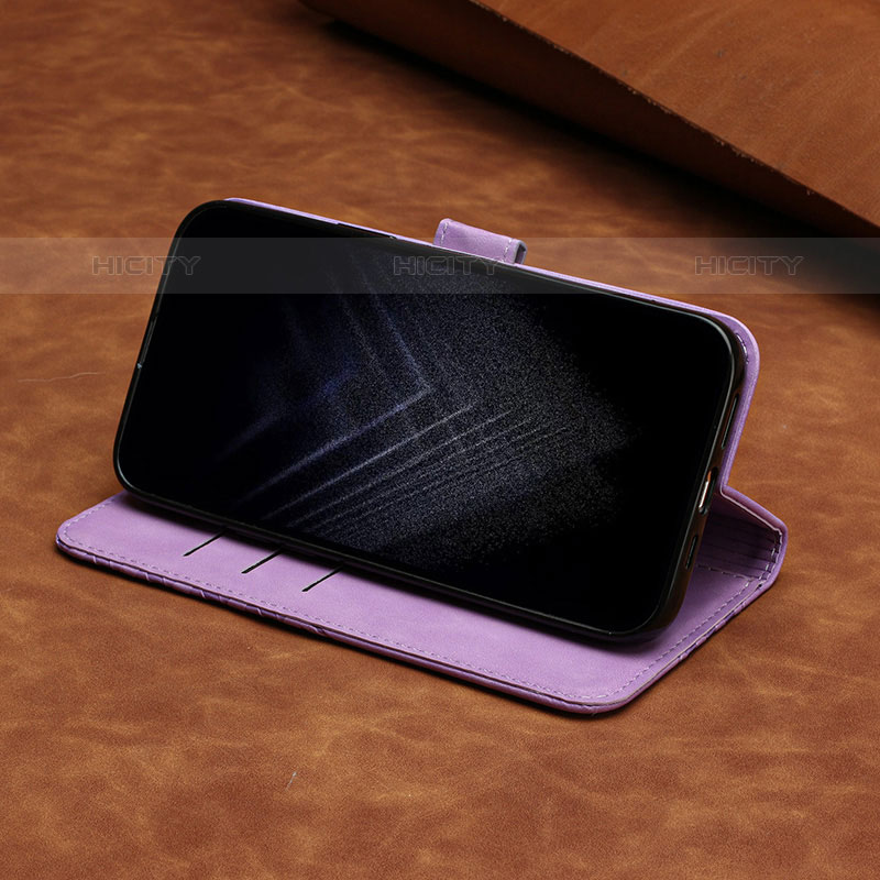 Funda de Cuero Cartera con Soporte Carcasa H04X para Vivo iQOO U5x