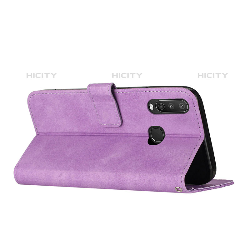 Funda de Cuero Cartera con Soporte Carcasa H04X para Vivo Y12