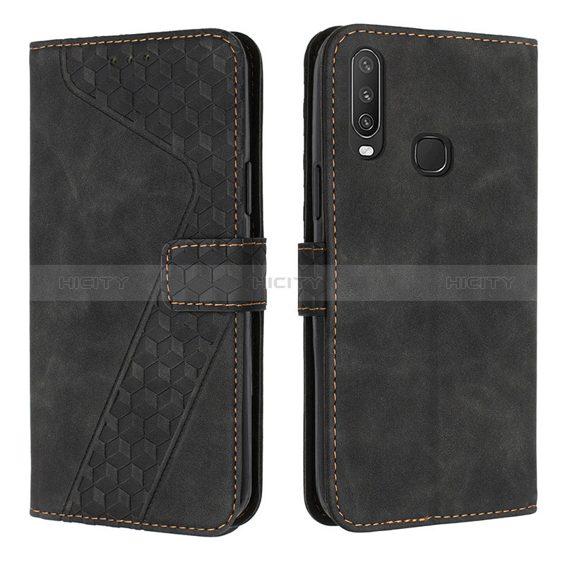 Funda de Cuero Cartera con Soporte Carcasa H04X para Vivo Y3s