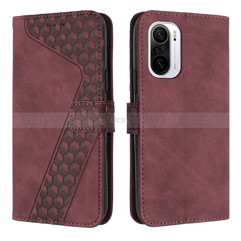 Funda de Cuero Cartera con Soporte Carcasa H04X para Xiaomi Poco F3 5G