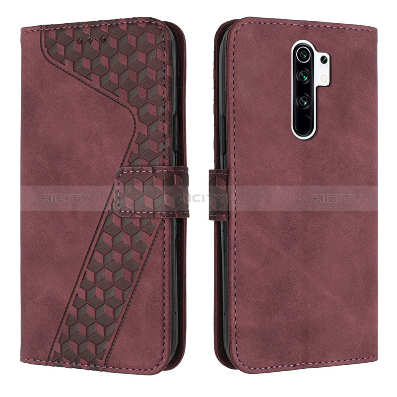 Funda de Cuero Cartera con Soporte Carcasa H04X para Xiaomi Poco M2