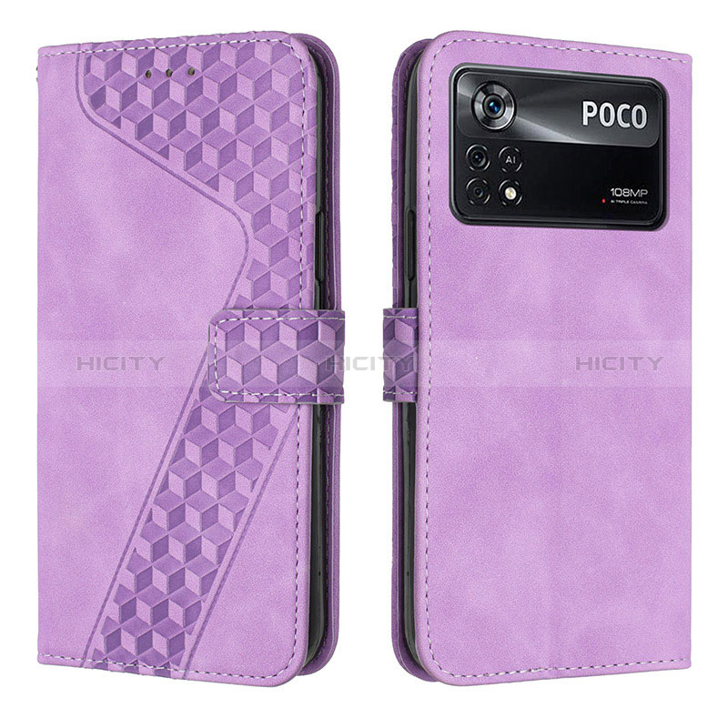 Funda de Cuero Cartera con Soporte Carcasa H04X para Xiaomi Poco X4 Pro 5G