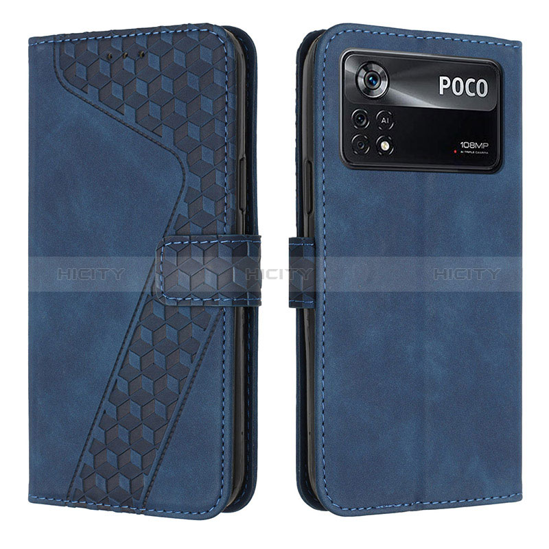 Funda de Cuero Cartera con Soporte Carcasa H04X para Xiaomi Poco X4 Pro 5G