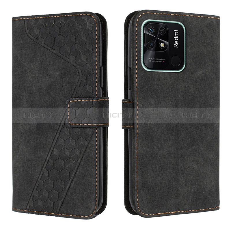 Funda de Cuero Cartera con Soporte Carcasa H04X para Xiaomi Redmi 10 Power