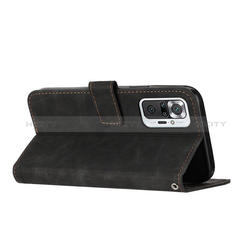 Funda de Cuero Cartera con Soporte Carcasa H04X para Xiaomi Redmi Note 10 Pro 4G