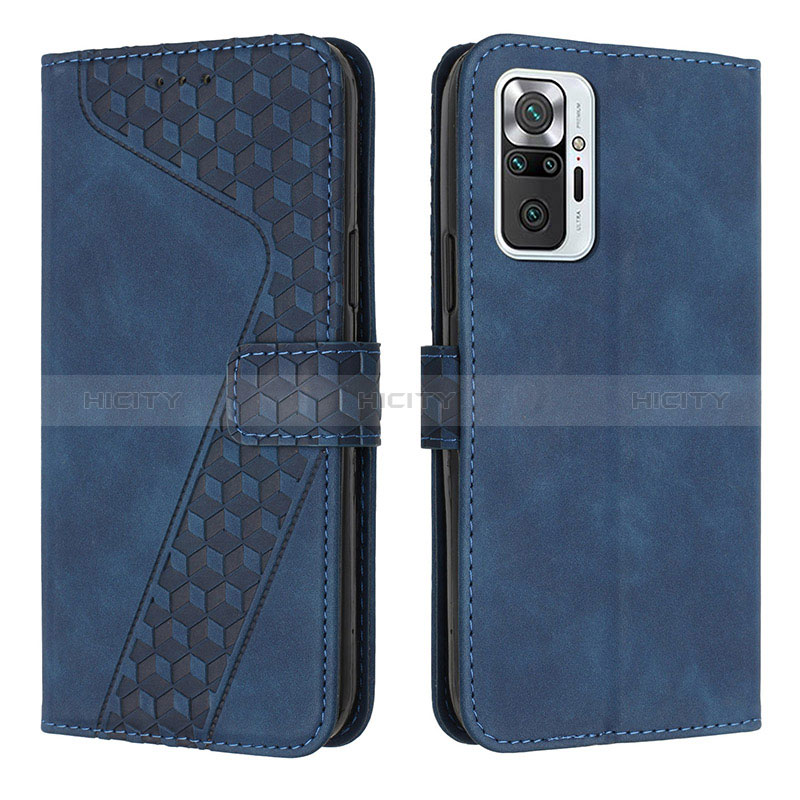 Funda de Cuero Cartera con Soporte Carcasa H04X para Xiaomi Redmi Note 10 Pro Max Verde