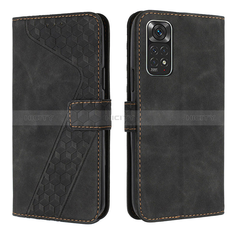 Funda de Cuero Cartera con Soporte Carcasa H04X para Xiaomi Redmi Note 11 4G (2022)