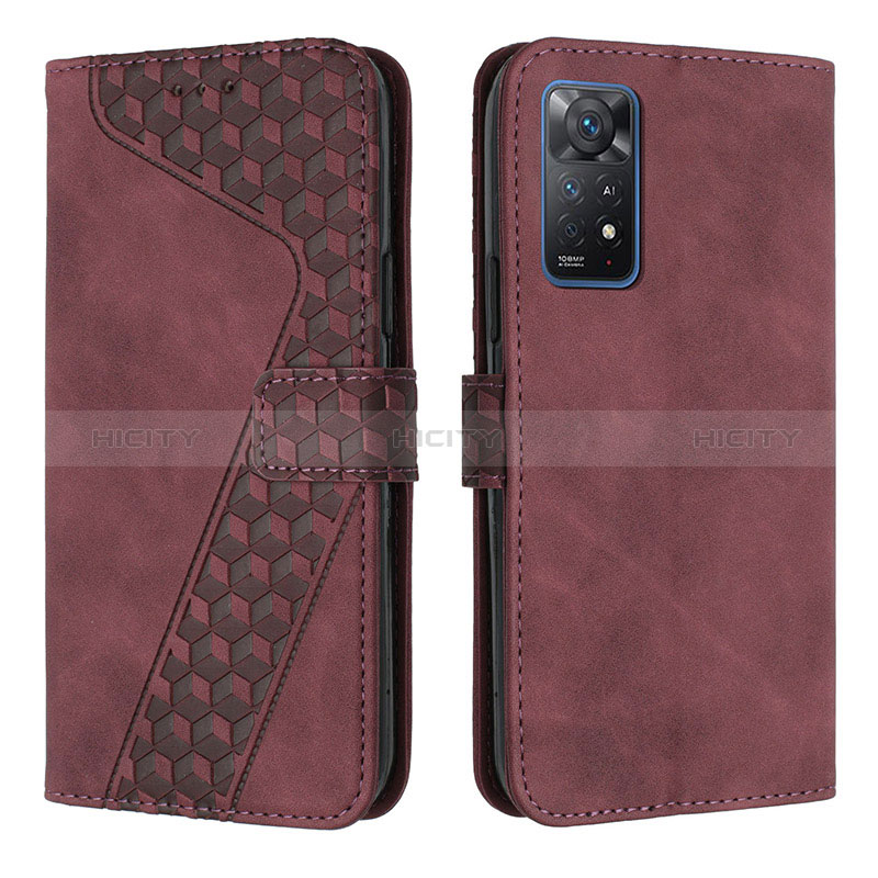 Funda de Cuero Cartera con Soporte Carcasa H04X para Xiaomi Redmi Note 12 Pro 4G