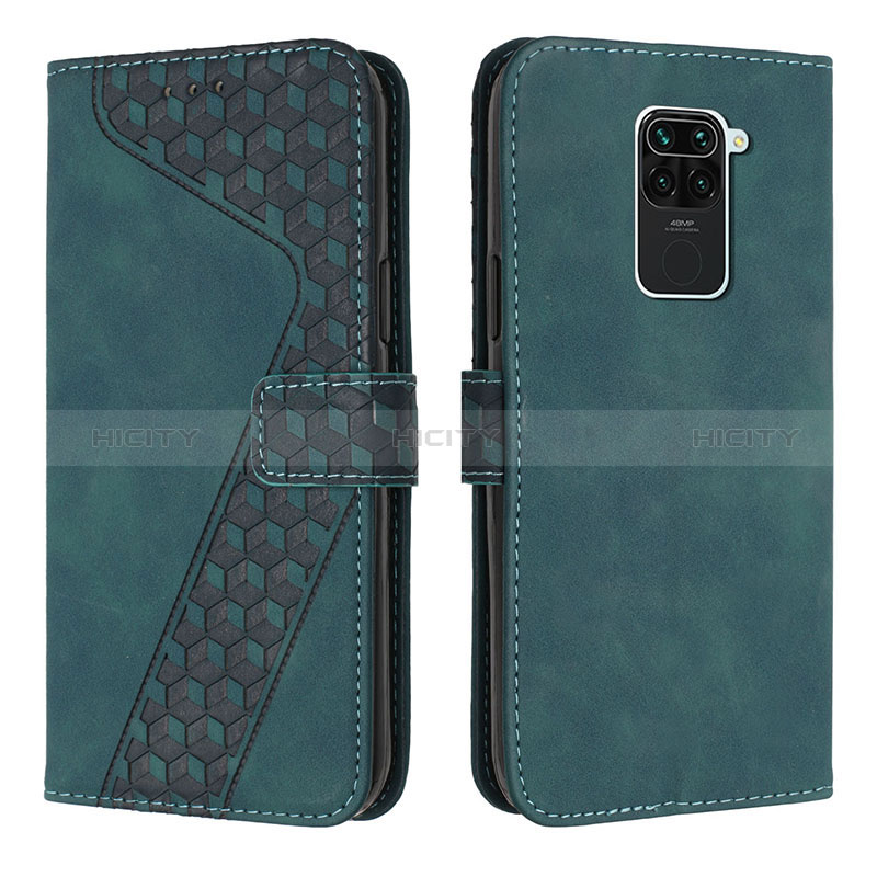 Funda de Cuero Cartera con Soporte Carcasa H04X para Xiaomi Redmi Note 9