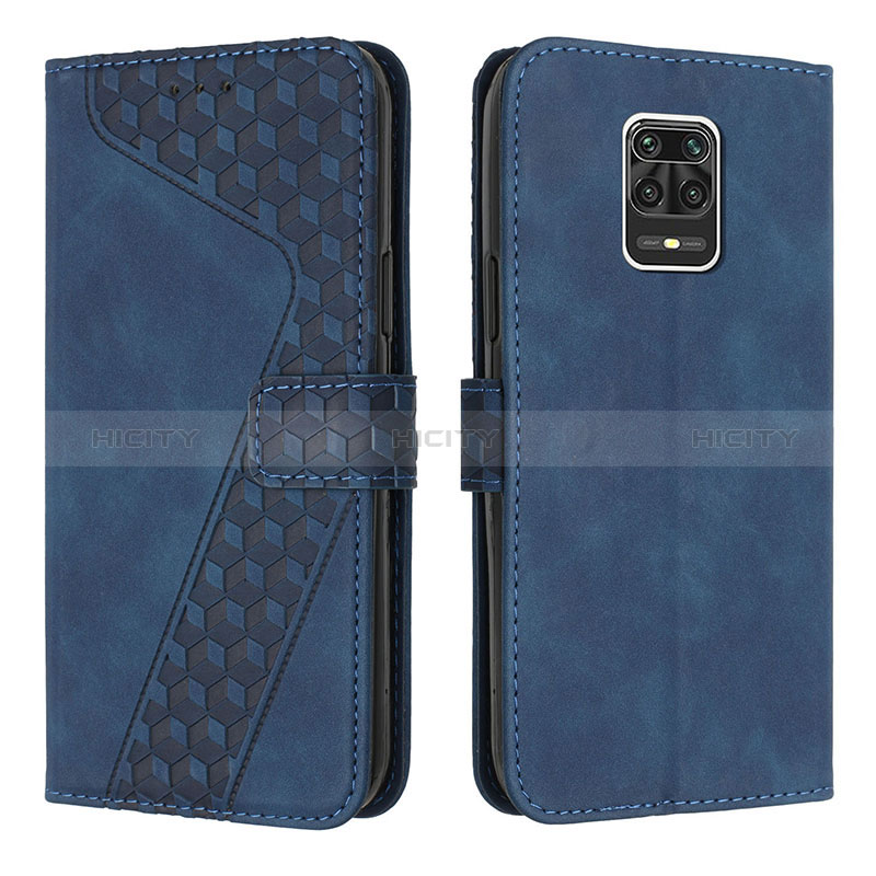 Funda de Cuero Cartera con Soporte Carcasa H04X para Xiaomi Redmi Note 9 Pro