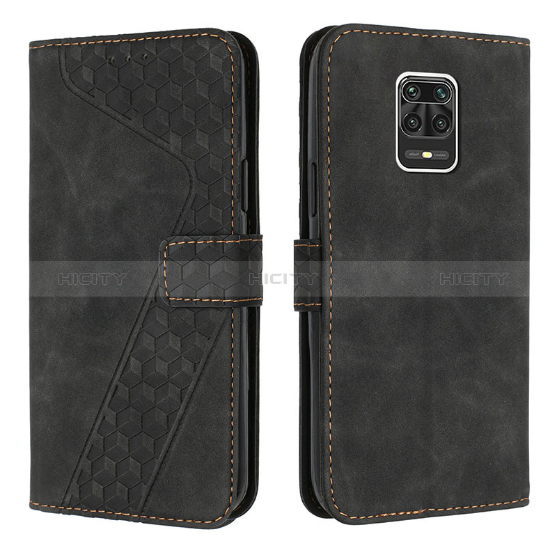 Funda de Cuero Cartera con Soporte Carcasa H04X para Xiaomi Redmi Note 9S