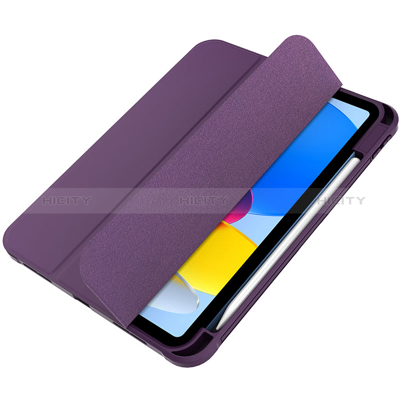 Funda de Cuero Cartera con Soporte Carcasa H05 para Apple iPad 10.9 (2022)