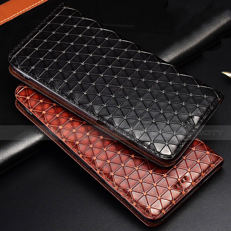 Funda de Cuero Cartera con Soporte Carcasa H05 para Apple iPhone 13 Pro Max