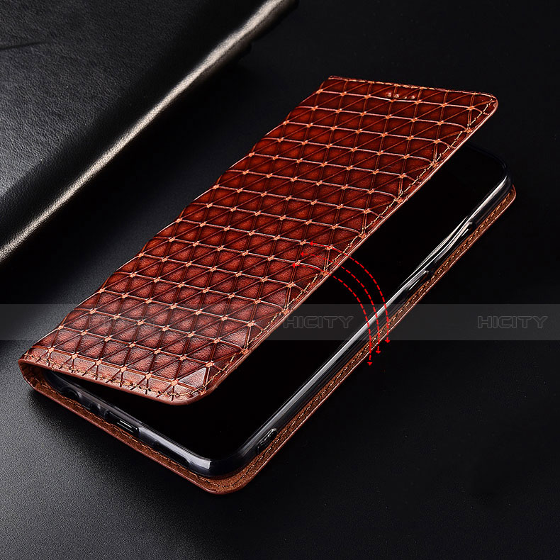 Funda de Cuero Cartera con Soporte Carcasa H05 para Apple iPhone 14 Pro