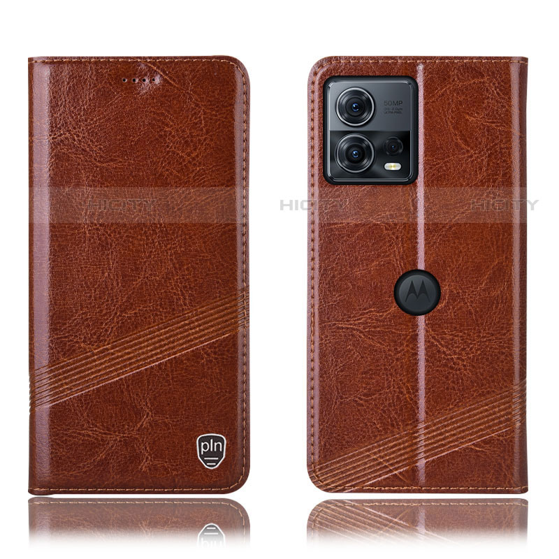 Funda de Cuero Cartera con Soporte Carcasa H05P para Motorola Moto Edge 30 Fusion 5G