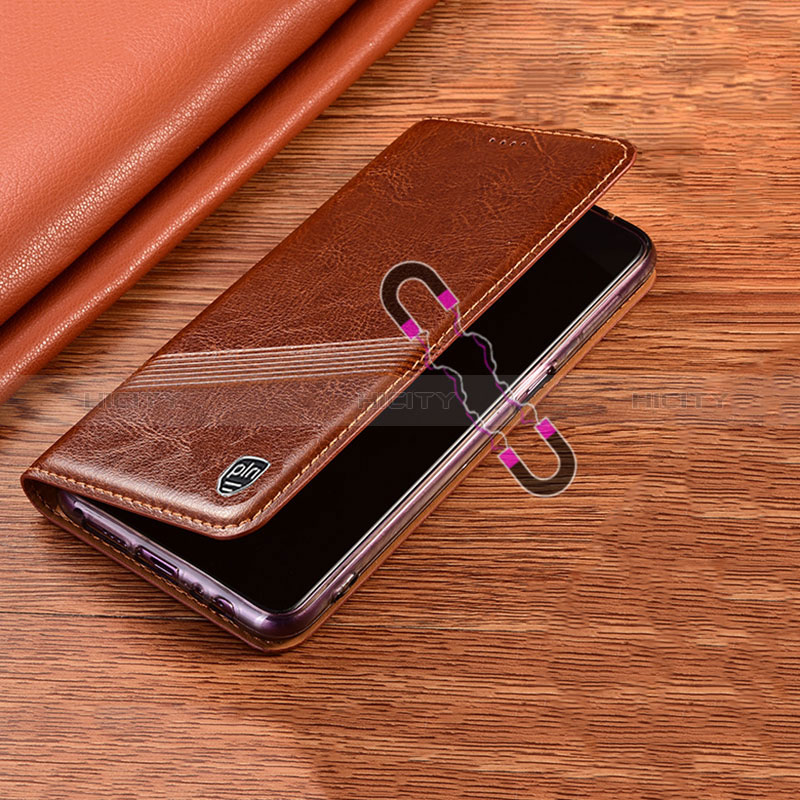 Funda de Cuero Cartera con Soporte Carcasa H05P para Oppo A57 5G