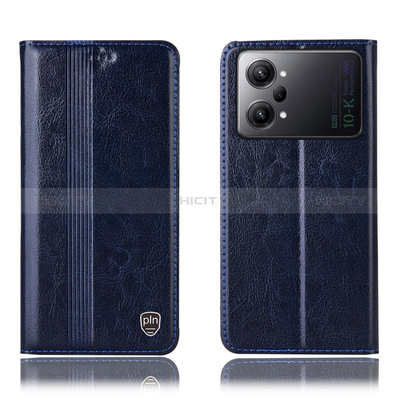 Funda de Cuero Cartera con Soporte Carcasa H05P para Oppo K10 Pro 5G Azul