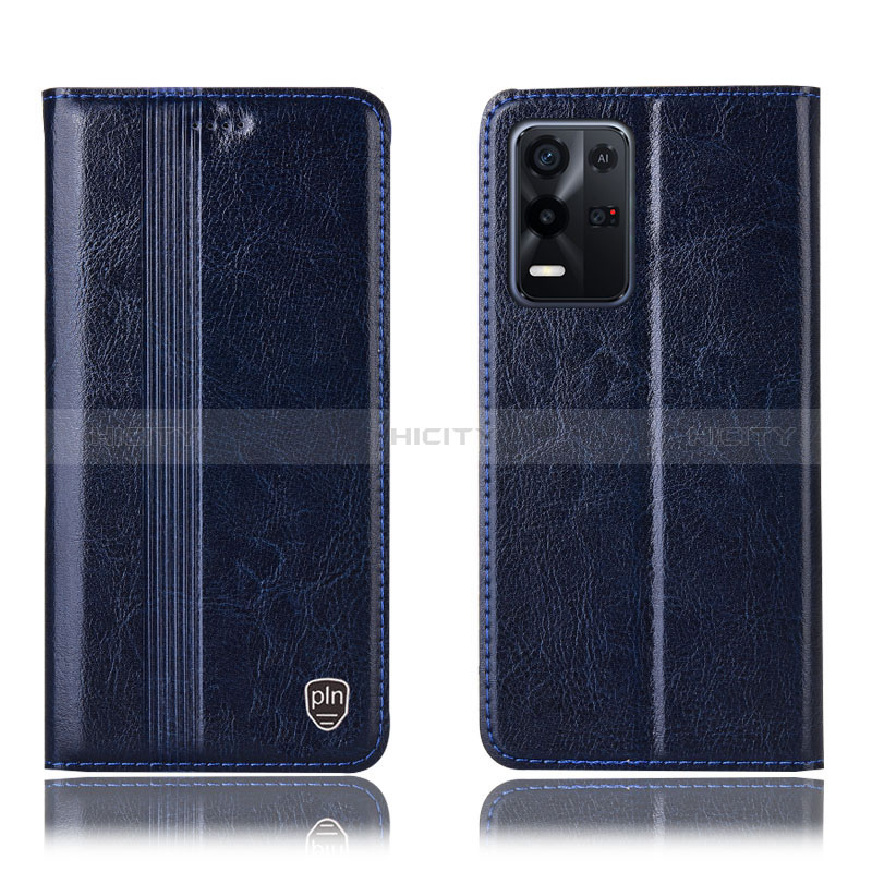 Funda de Cuero Cartera con Soporte Carcasa H05P para Oppo K9X 5G