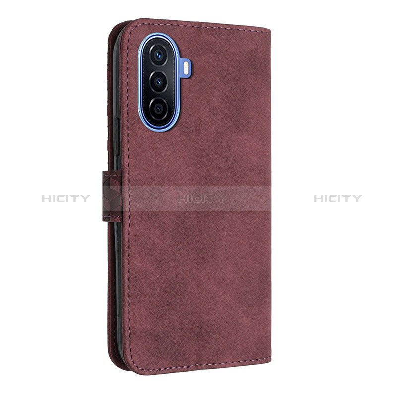 Funda de Cuero Cartera con Soporte Carcasa H05X para Huawei Nova Y70 Plus