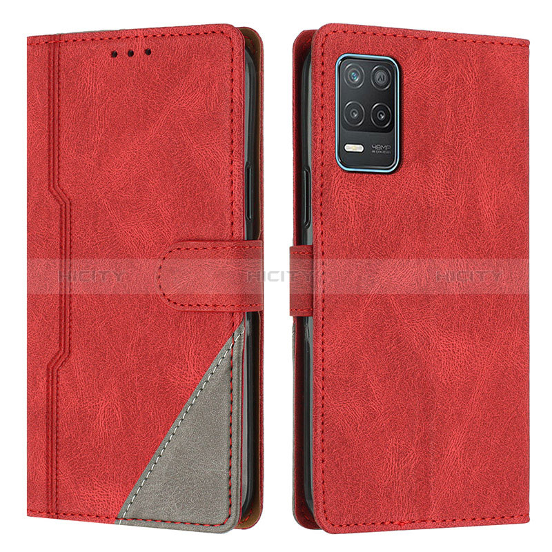 Funda de Cuero Cartera con Soporte Carcasa H05X para Realme V13 5G