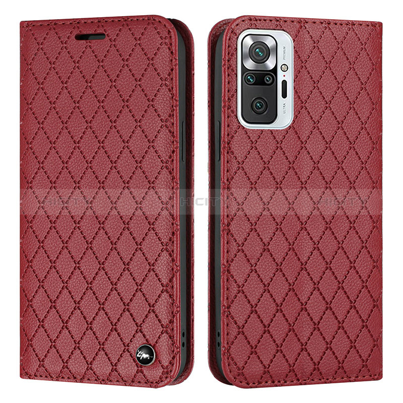 Funda de Cuero Cartera con Soporte Carcasa H05X para Xiaomi Redmi Note 10 Pro Max