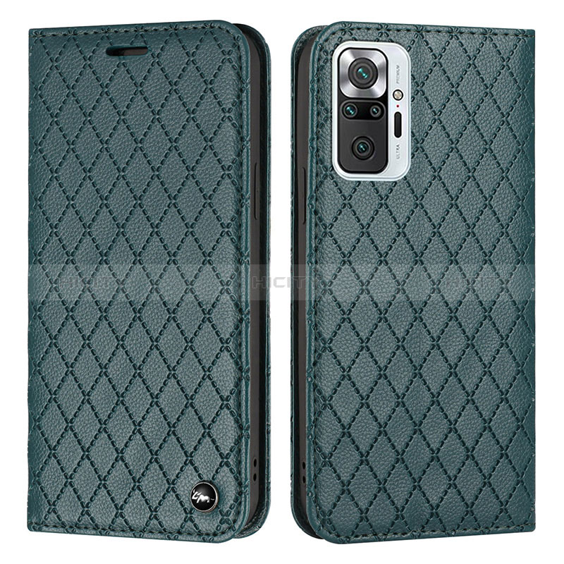 Funda de Cuero Cartera con Soporte Carcasa H05X para Xiaomi Redmi Note 10 Pro Max