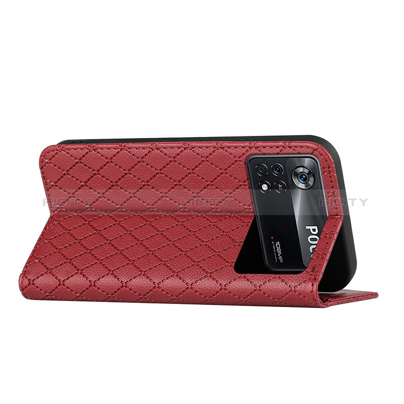 Funda de Cuero Cartera con Soporte Carcasa H05X para Xiaomi Redmi Note 11E Pro 5G