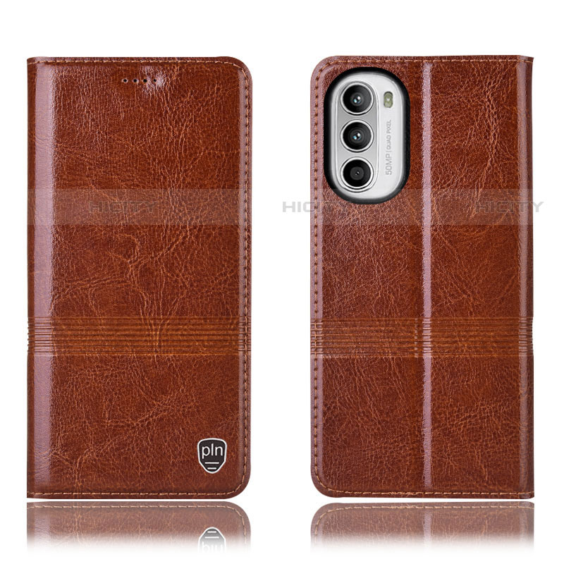 Funda de Cuero Cartera con Soporte Carcasa H06P para Motorola Moto Edge (2022) 5G