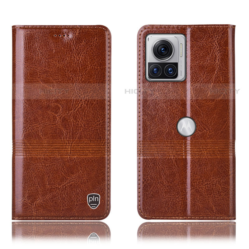 Funda de Cuero Cartera con Soporte Carcasa H06P para Motorola Moto Edge X30 Pro 5G