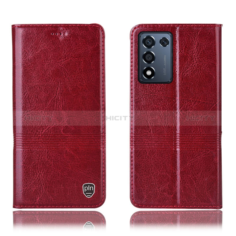 Funda de Cuero Cartera con Soporte Carcasa H06P para Realme 9 SE 5G