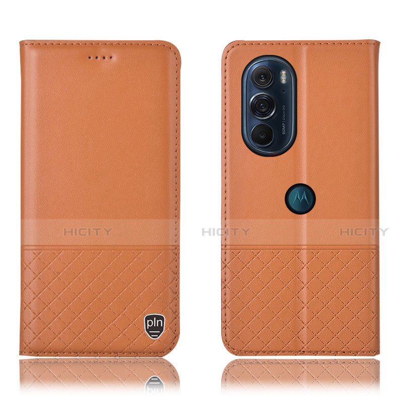 Funda de Cuero Cartera con Soporte Carcasa H07P para Motorola Moto Edge 30 Pro 5G