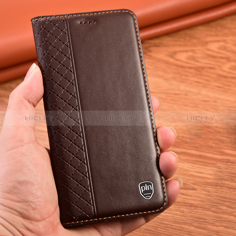 Funda de Cuero Cartera con Soporte Carcasa H07P para Nokia C12 Plus