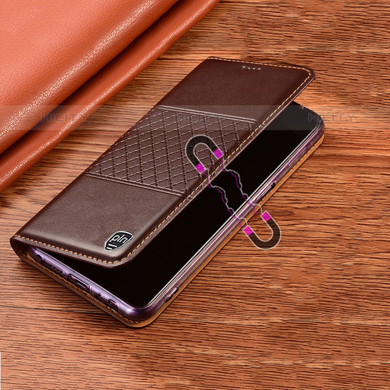 Funda de Cuero Cartera con Soporte Carcasa H07P para OnePlus Nord N200 5G