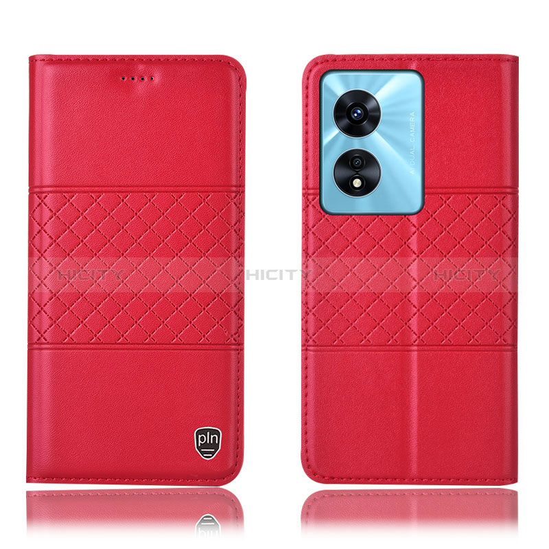 Funda de Cuero Cartera con Soporte Carcasa H07P para Oppo A18