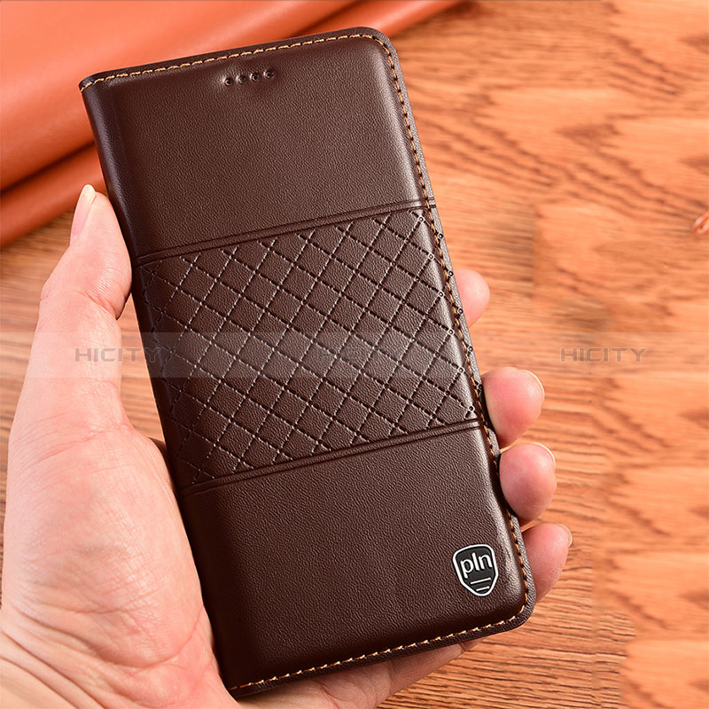 Funda de Cuero Cartera con Soporte Carcasa H07P para Samsung Galaxy A80