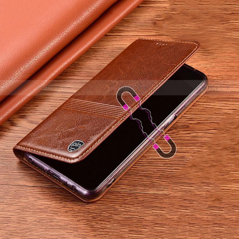 Funda de Cuero Cartera con Soporte Carcasa H07P para Samsung Galaxy S21 Ultra 5G