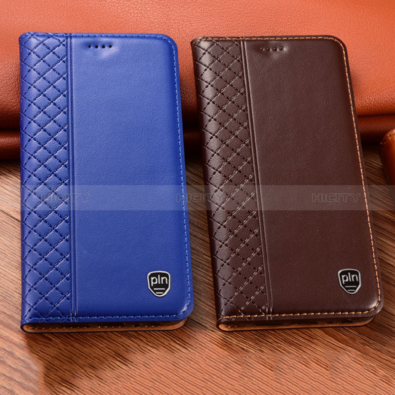 Funda de Cuero Cartera con Soporte Carcasa H07P para Sony Xperia 10 III