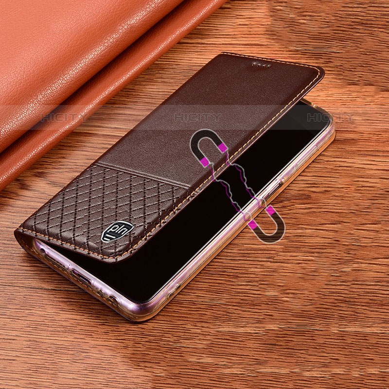 Funda de Cuero Cartera con Soporte Carcasa H07P para Vivo V23e 5G