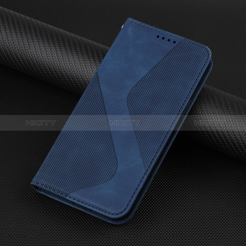 Funda de Cuero Cartera con Soporte Carcasa H07X para Google Pixel 7 Pro 5G Azul