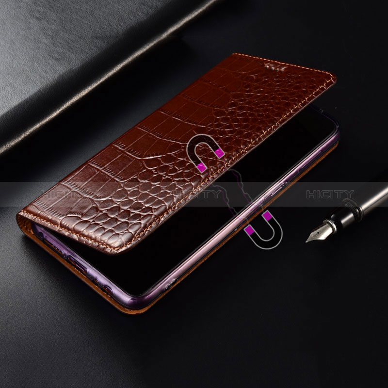 Funda de Cuero Cartera con Soporte Carcasa H08P para Apple iPhone 6 Plus