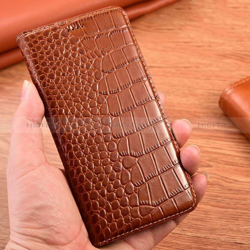 Funda de Cuero Cartera con Soporte Carcasa H08P para Asus ZenFone 8 Flip ZS672KS