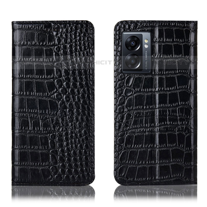 Funda de Cuero Cartera con Soporte Carcasa H08P para OnePlus Nord N300 5G